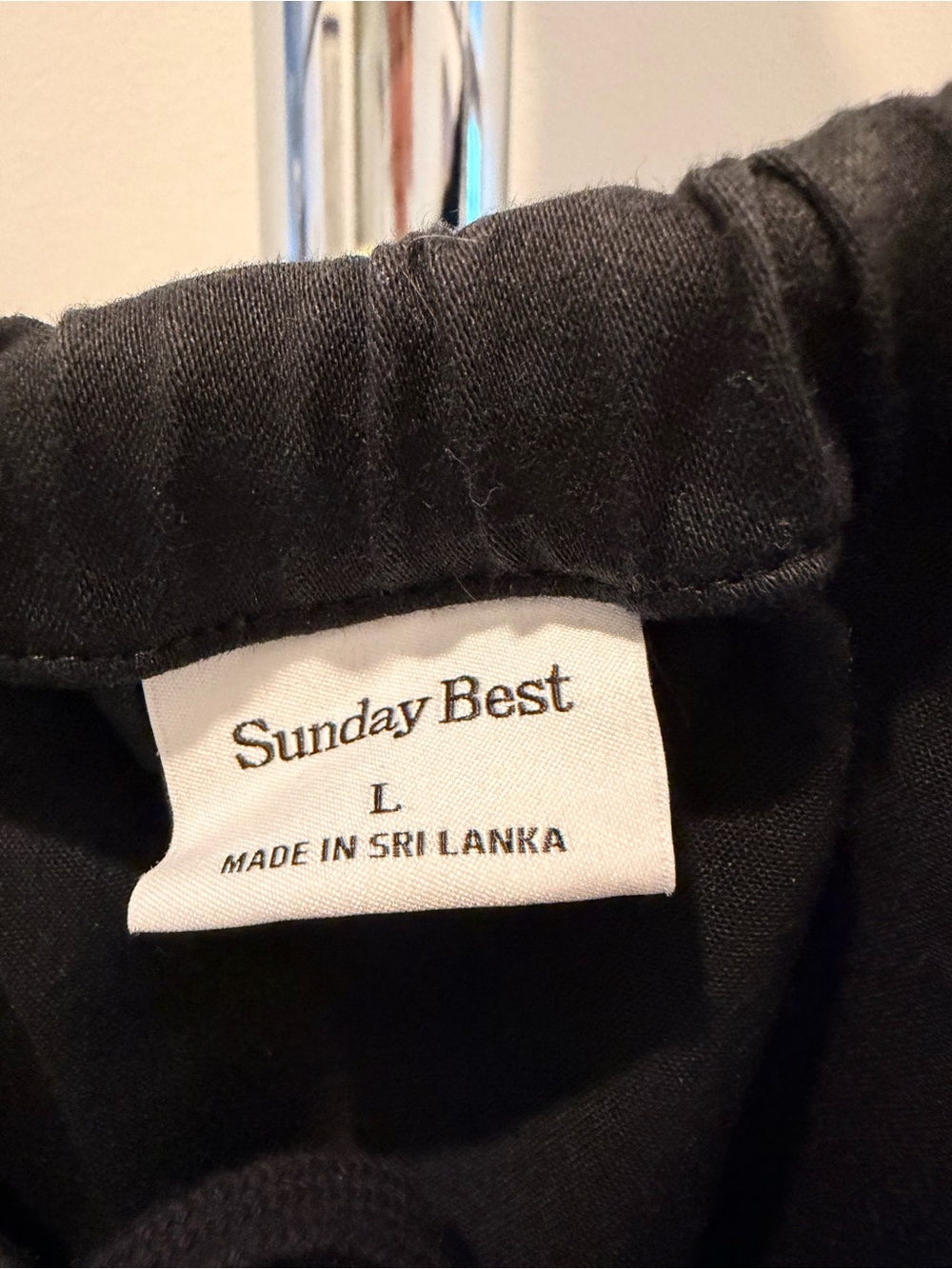 Sunday Best Black Drawstring Skirt - Picture 3 of 4